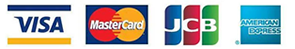 各種クレジットカードがご利用頂けます。